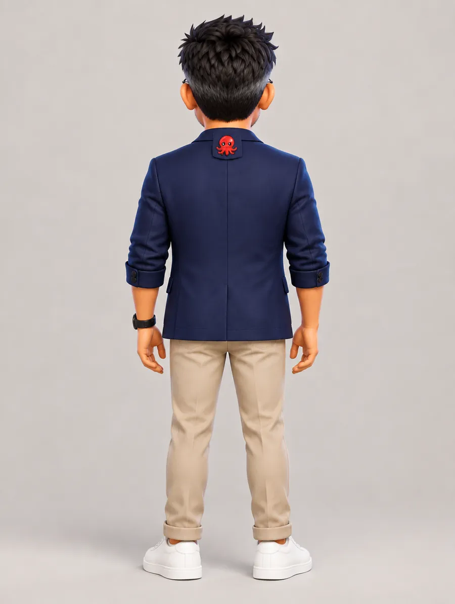 보검 뒷모습