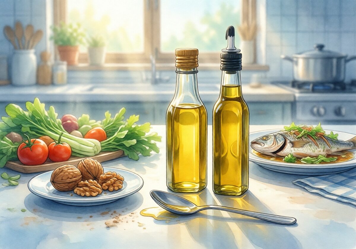 식용유와 혈관 건강: 오메가6·트랜스지방·가열을 구분하자